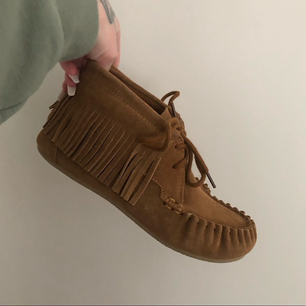 Moccasin Booties - Size 6